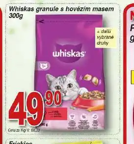 Hruška Whiskas granule pro kočky nabídka