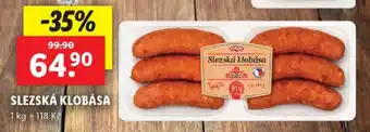 Lidl SLEZSKÁ KLOBÁSA nabídka