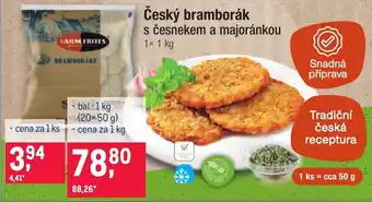 Makro Český bramborák nabídka