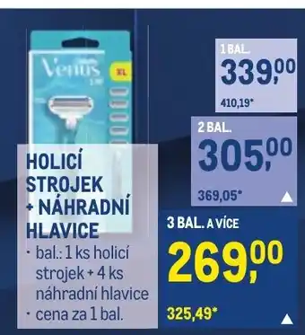 Makro HOLICI STROJEK + NÁHRADNÍ HLAVICE nabídka