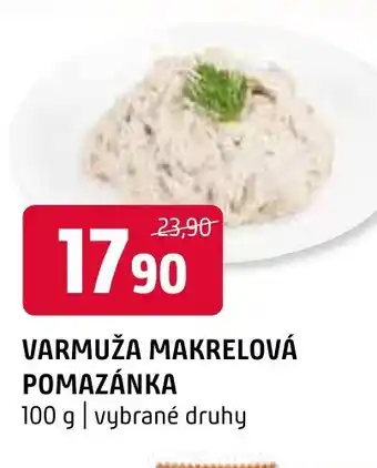 Terno VARMUŽA MAKRELOVÁ POMAZÁNKA nabídka