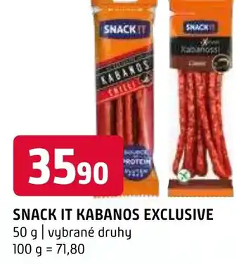 Terno SNACK IT KABANOS EXCLUSIVE nabídka