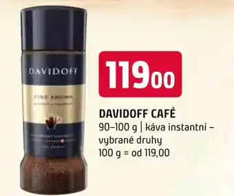 Terno DAVIDOFF CAFÉ nabídka