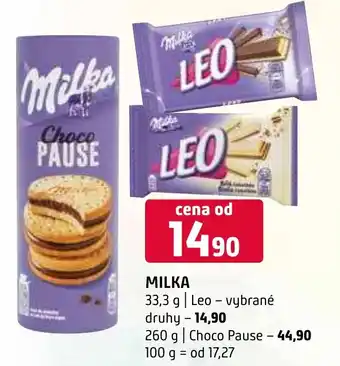 Terno MILKA nabídka