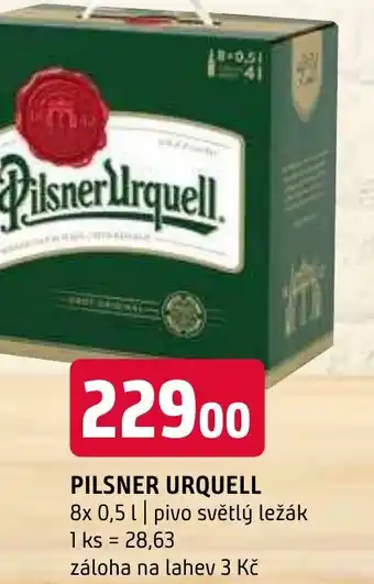 Terno PILSNER URQUELL nabídka