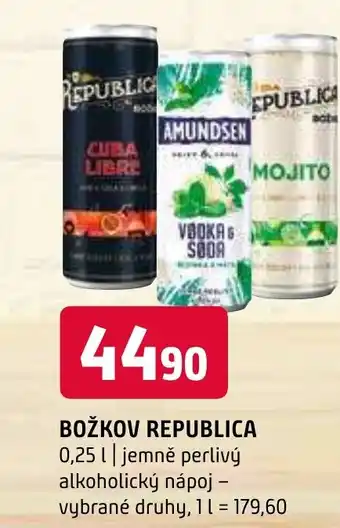 Terno BOŽKOV REPUBLICA 0,25 L nabídka