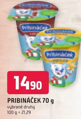 Trefa PRIBINÁČEK 70 g nabídka