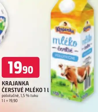 Trefa KRAJANKA ČERSTVÉ MLÉKO 1L nabídka