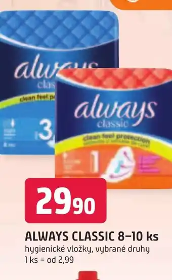 Trefa ALWAYS CLASSIC 8-10 ks nabídka