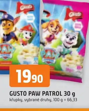 Trefa GUSTO PAW PATROL 30 g nabídka