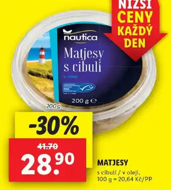 Lidl MATJESY nabídka