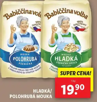 Lidl HLADKÁ POLOHRUBÁ MOUKA nabídka