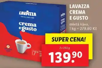 Lidl LAVAZZA CREMA E GUSTO nabídka