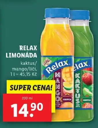 Lidl RELAX LIMONÁDA nabídka