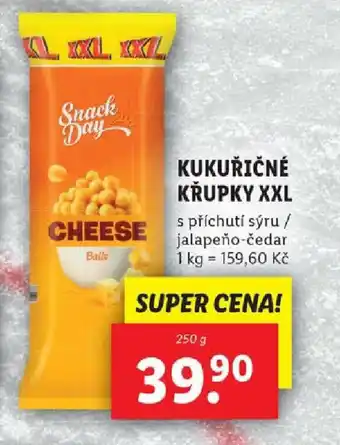 Lidl KUKUŘIČNÉ KRUPKY XXL nabídka