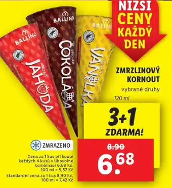 Lidl ZMRZLINOVÝ KORNOUT nabídka