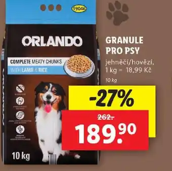 Lidl GRANULE PRO PSY nabídka