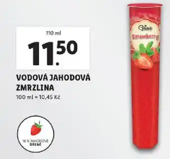 Lidl VODOVÁ JAHODOVÁ ZMRZLINA nabídka