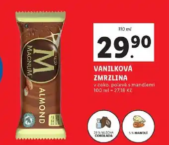 Lidl VANILKOVÁ ZMRZLINA nabídka