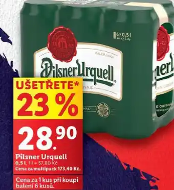 Lidl Pilsner Urquell nabídka