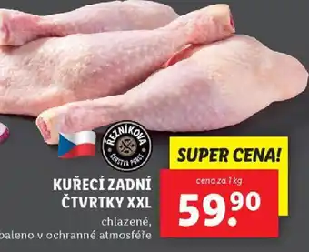 Lidl KUŘECÍ ZADNÍ ČTVRTKY XXL nabídka