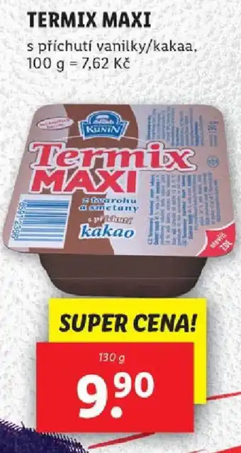 Lidl TERMIX MAXI nabídka