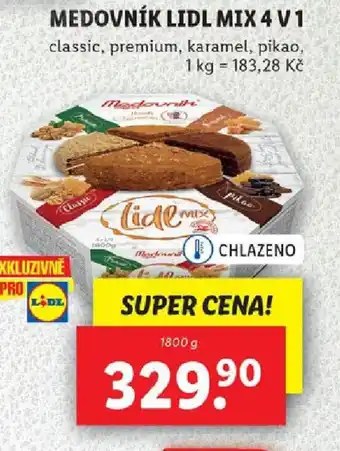 Lidl MEDOVNÍK LIDL MIX 4 V1 nabídka