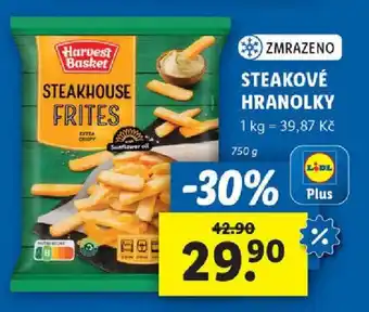 Lidl STEAKOVÉ HRANOLKY nabídka