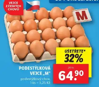 Lidl PODESTÝLKOVÁ VEJCE M" nabídka