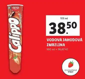 Lidl VODOVÁ JAHODOVÁ ZMRZLINA nabídka