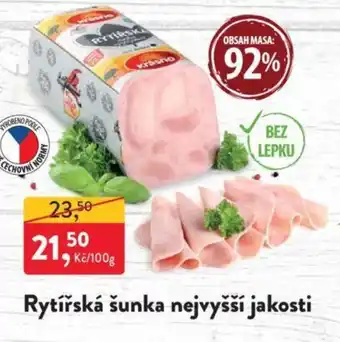 MP Krásno Rytířská šunka nejvyšší jakosti nabídka