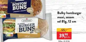 MP Krásno Bulky hamburger maxi, sezam od 81g, 12 cm nabídka