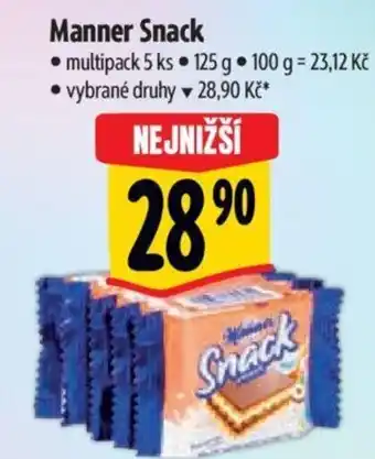 Albert Manner Snack nabídka