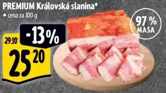 Albert PREMIUM Královská slanina nabídka