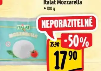 Albert Italat Mozzarella nabídka
