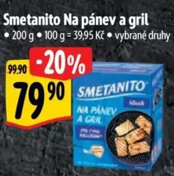 Albert Smetanito Na pánev a gril nabídka