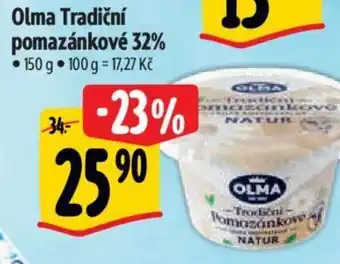 Albert Olma Tradiční pomazánkové 32% nabídka