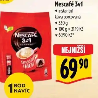 Albert Nescafé 3v1 nabídka