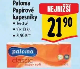 Albert Paloma Papírové kapesníky nabídka