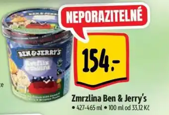 Albert Zmrzlina Ben & Jerry's nabídka