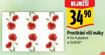Prostírání vlčí máky
