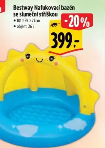 Albert Bestway Nafukovací bazén se sluneční stříškou nabídka