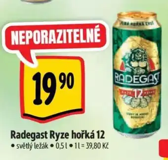 Albert Radegast Ryze hořká 12 nabídka