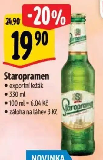 Albert Staropramen nabídka