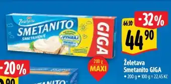 Albert Želetava Smetanito GIGA nabídka