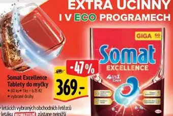 Albert Somat Excellence Tablety do myčky nabídka