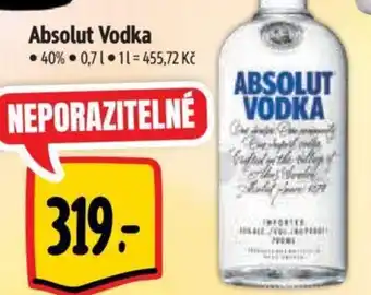 Albert Absolut Vodka nabídka