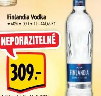 Albert Finlandia Vodka nabídka