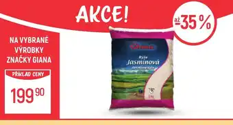 Globus NA VYBRANÉ VÝROBKY ZNAČKY GIANA nabídka