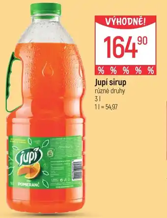 Globus Jupí sirup nabídka